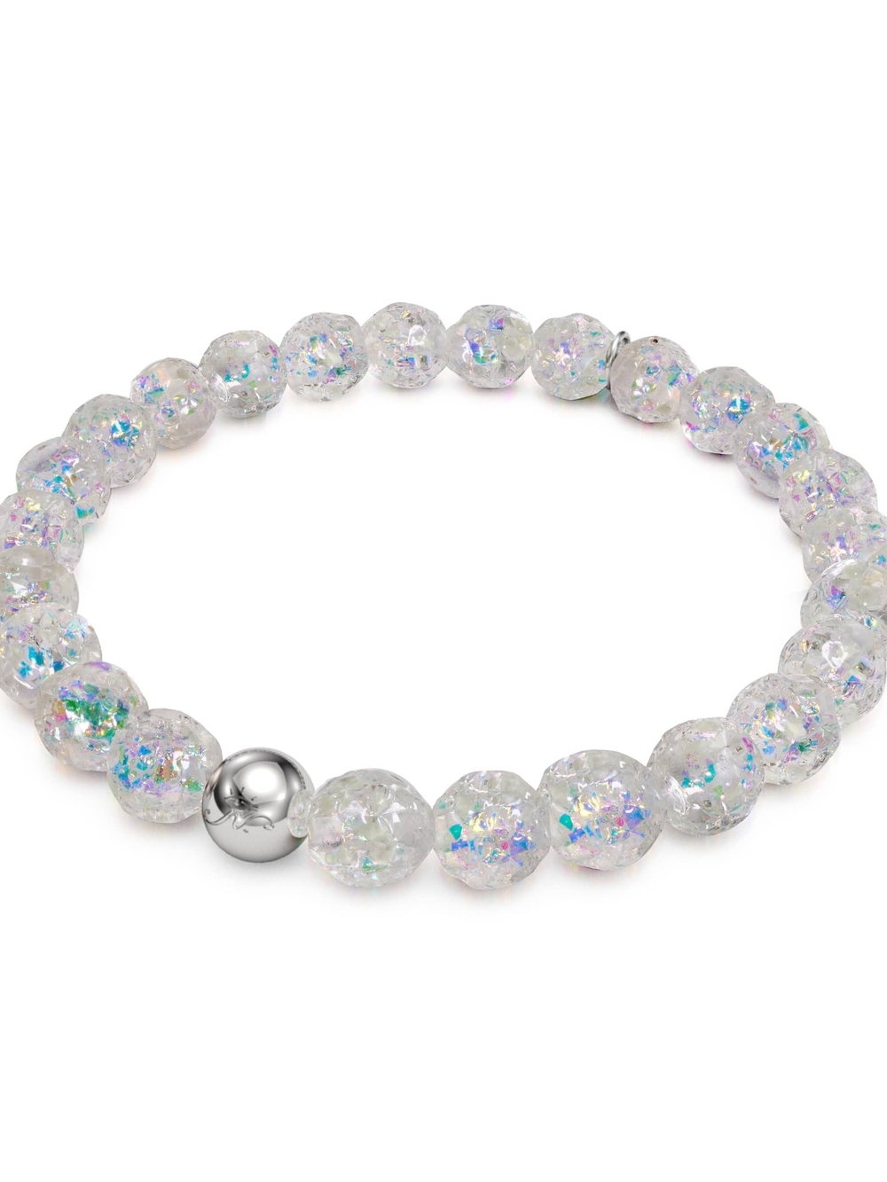 🆕️ NOGU Rainbow Ice Firework Glass Ice Drop Bracelet